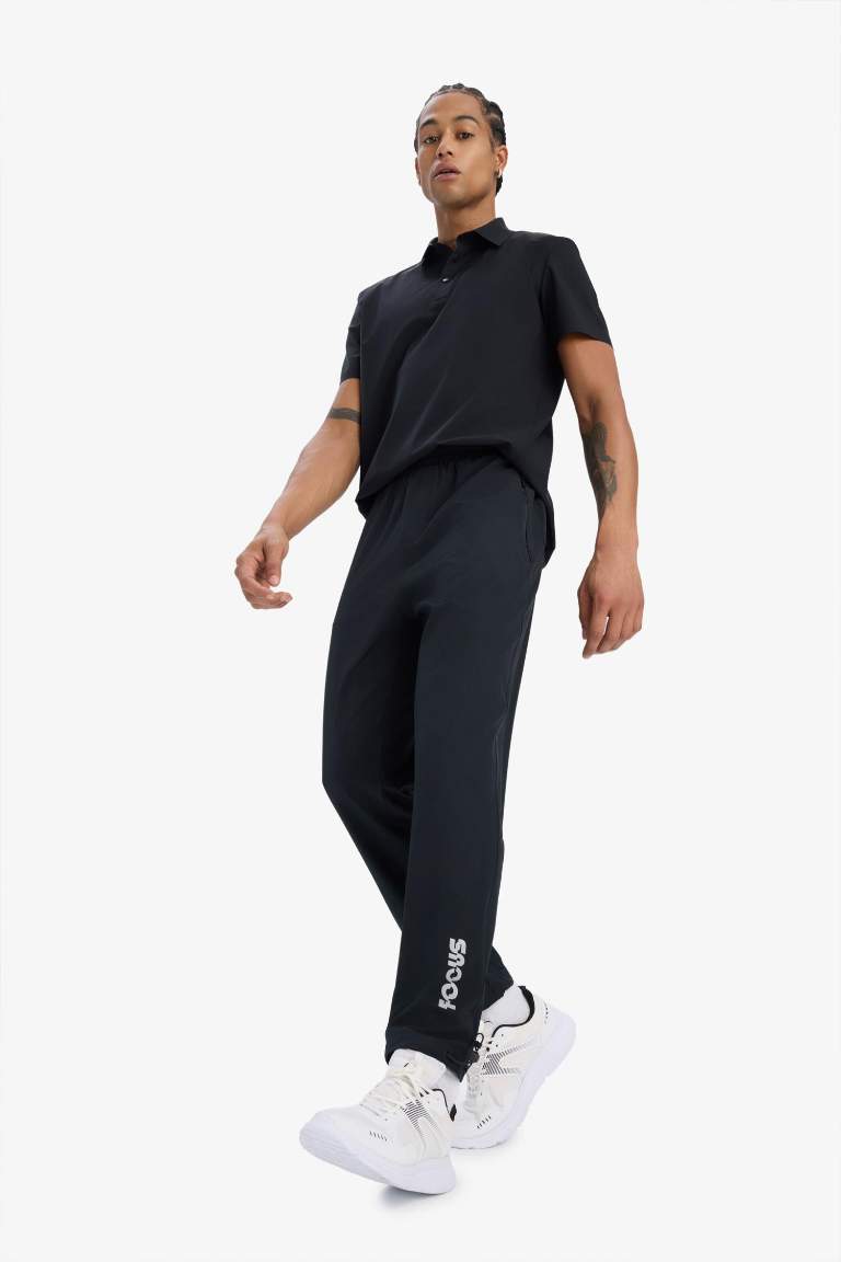 DeFactoFit Slim Fit Double Pocket Woven Sports Joggers