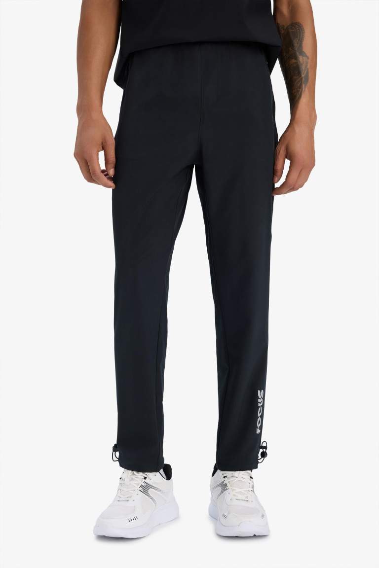 DeFactoFit Slim Fit Double Pocket Woven Sports Joggers