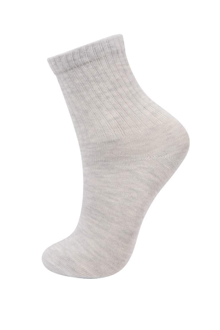 Chaussettes Longues Coton pour Fille - 5 Paires