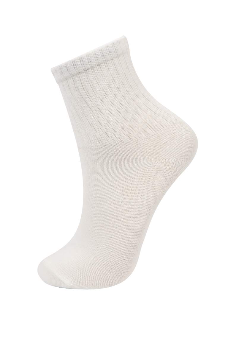 Chaussettes Longues Coton pour Fille - 5 Paires