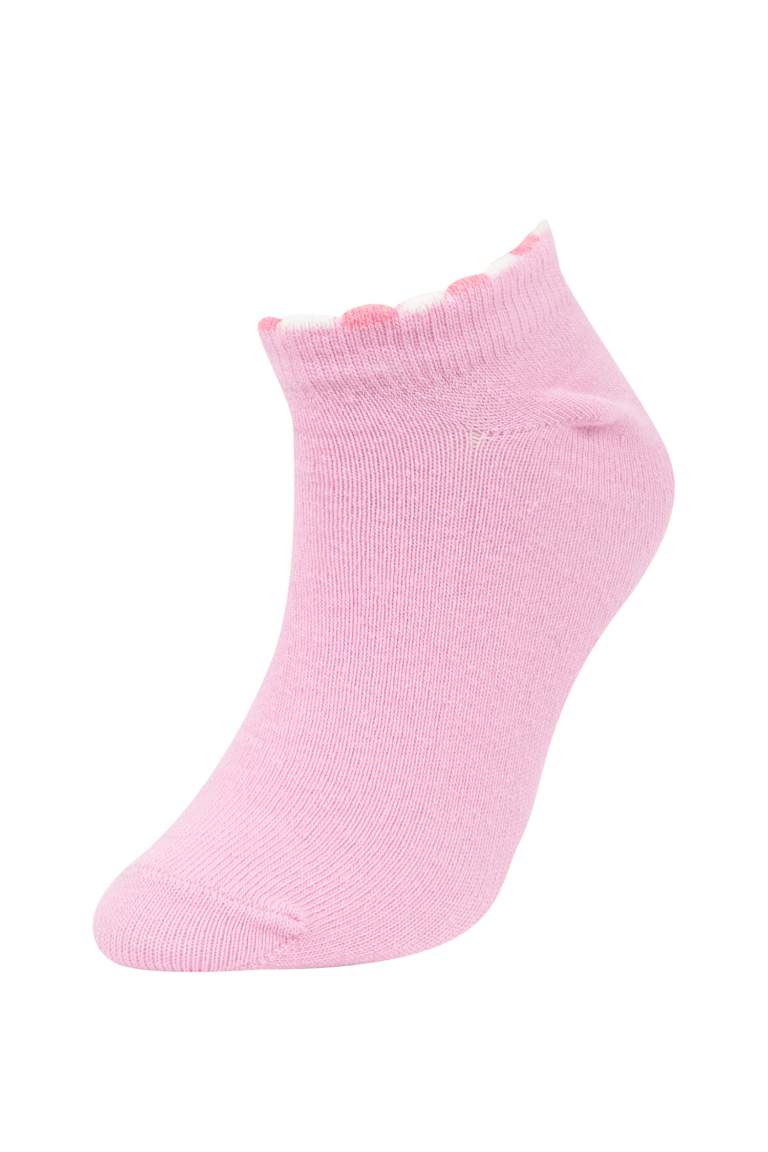 Mixed Color GIRLS & TEENS Girl 5 Piece Short Socks 3102682 | DeFacto