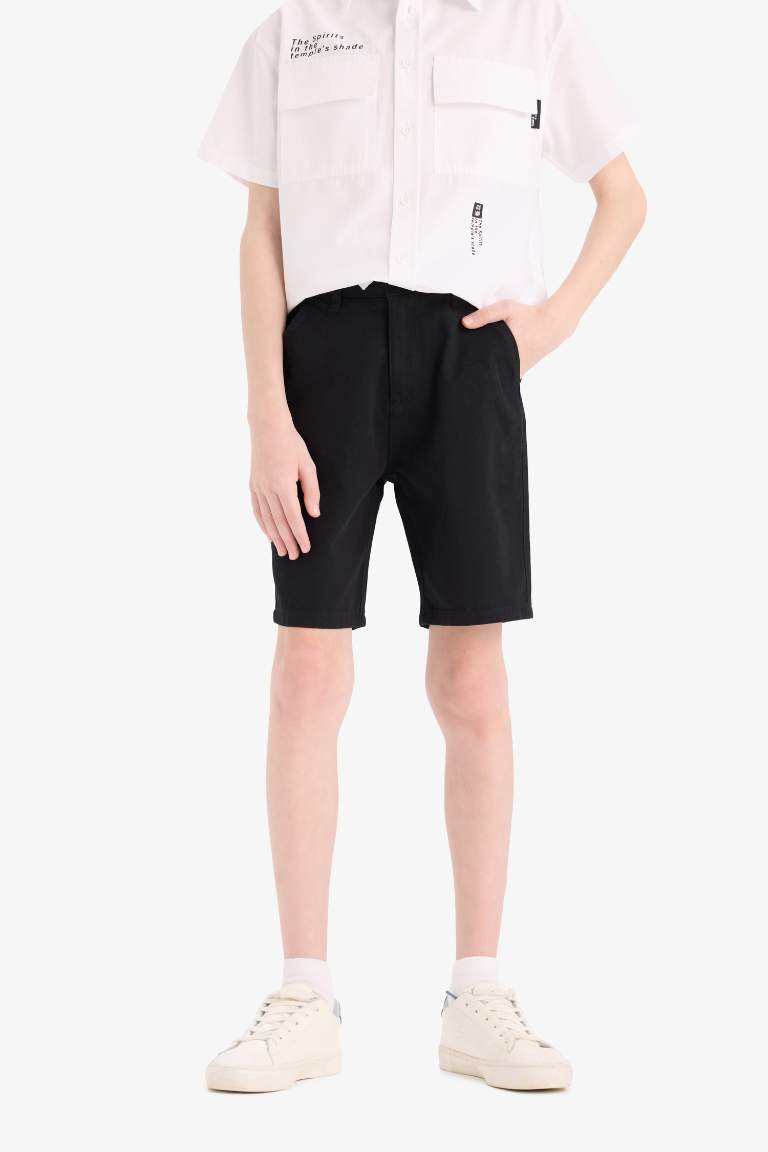 Boy Basic Gabardine Shorts