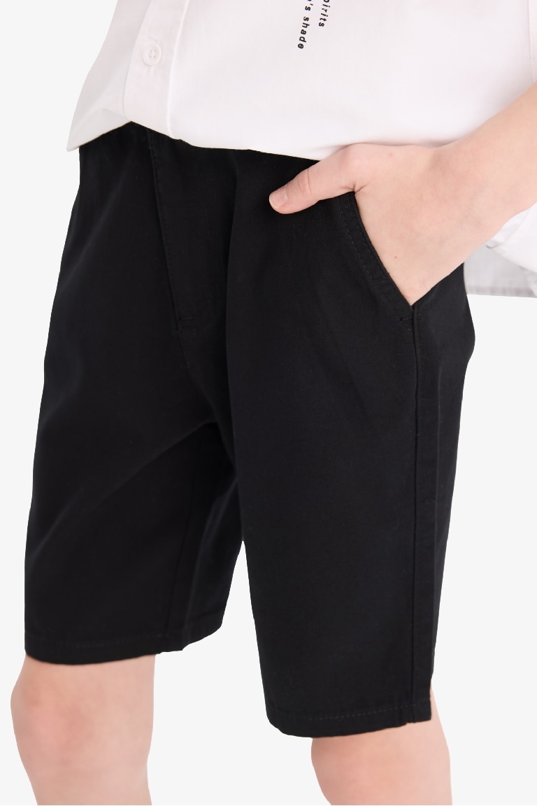 Boy Basic Gabardine Shorts