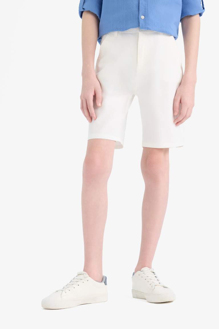 Boy Basic Gabardine Shorts