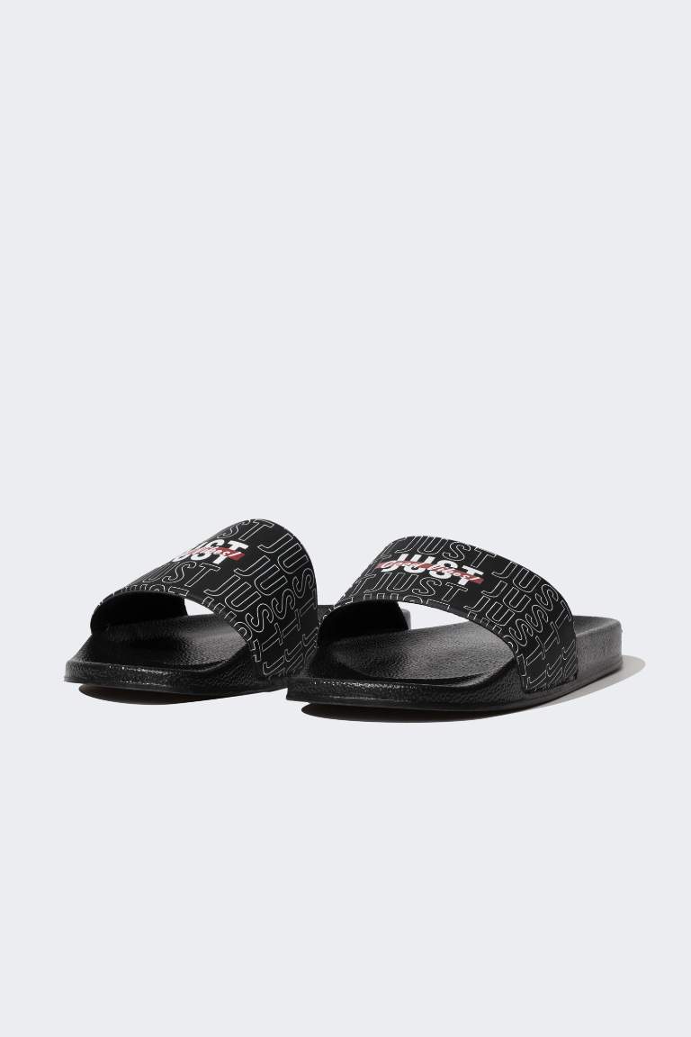 Man High Sole Single Strap Eva Slippers