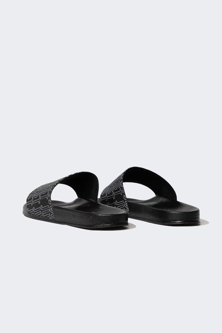 Man High Sole Single Strap Eva Slippers