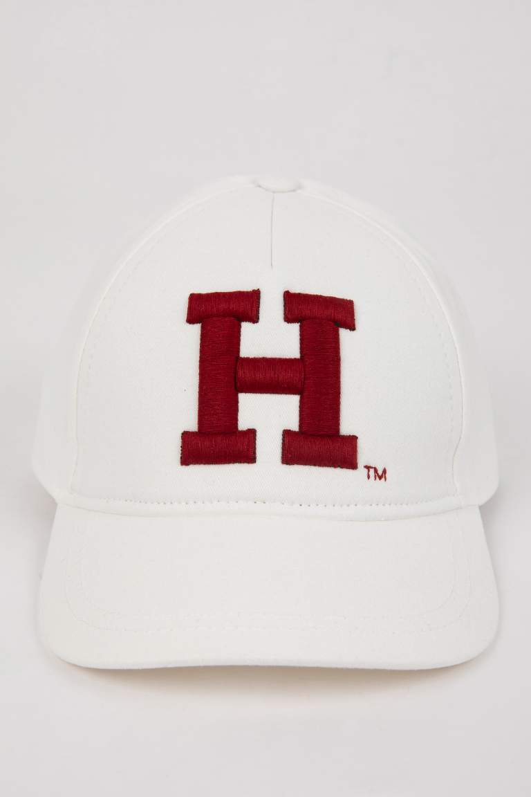 White GIRLS & TEENS Girl Cotton Harvard University Licensed Hat 3069894 ...