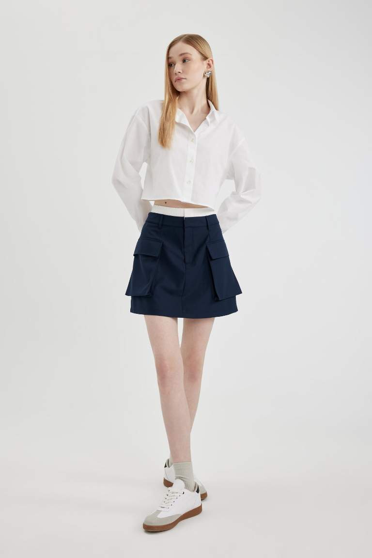 Coool A Cut Mini Skirt