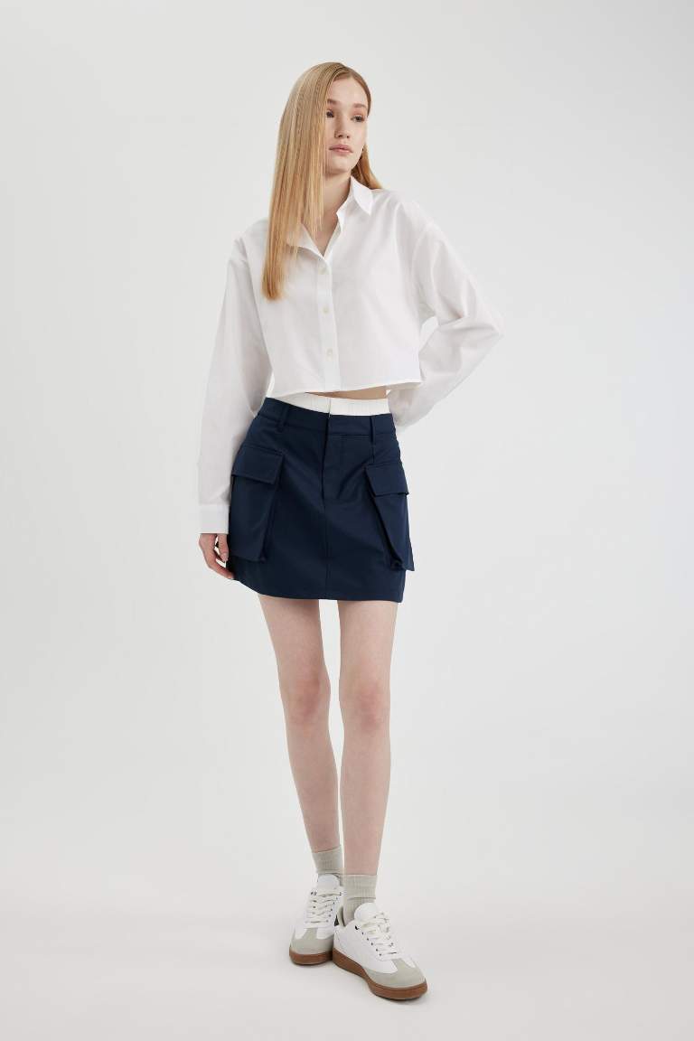 Coool A Cut Mini Skirt