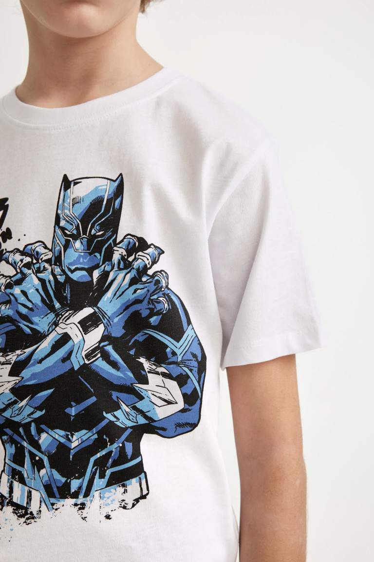 T-Shirt à Manches Courtes Col rond Marvel pour Garçon