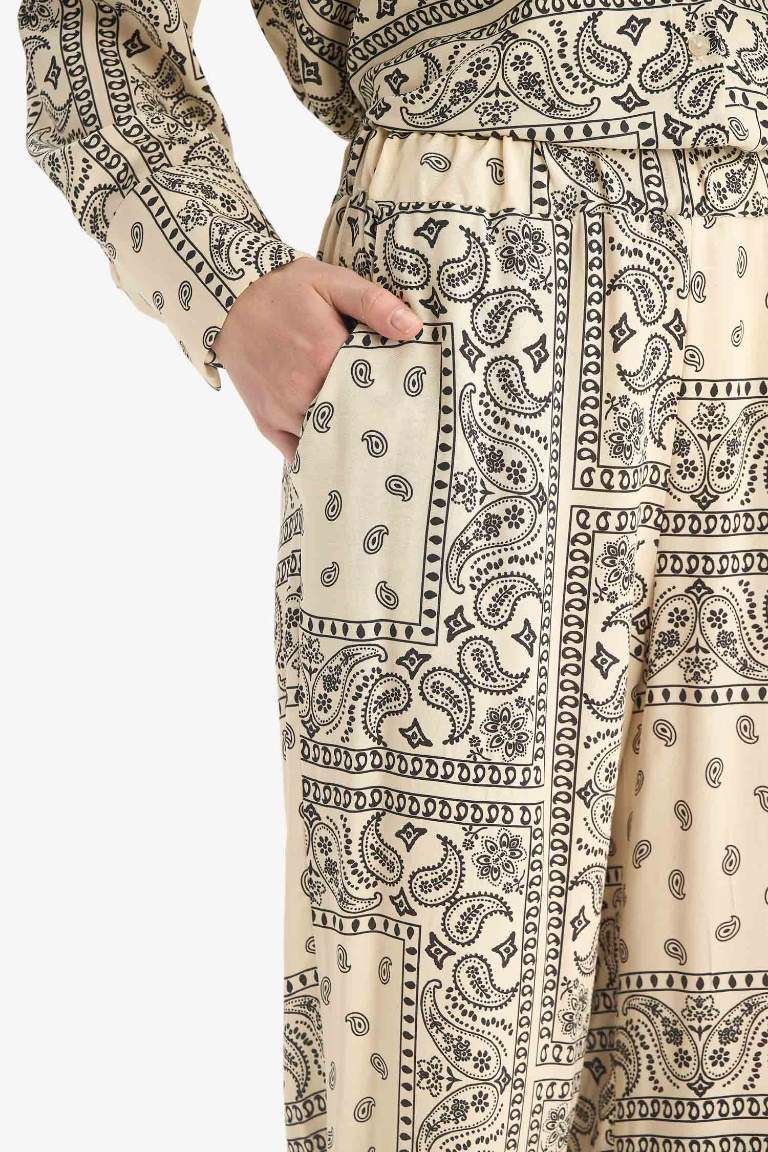 بنطلون بحر فيسكوز قصة عادية من Fall in Love