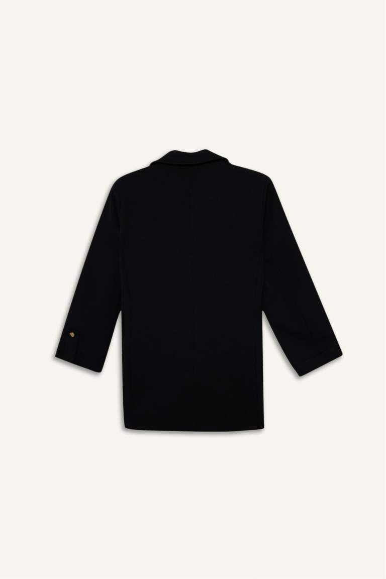 Veste Blazer oversize basique à col tailleur