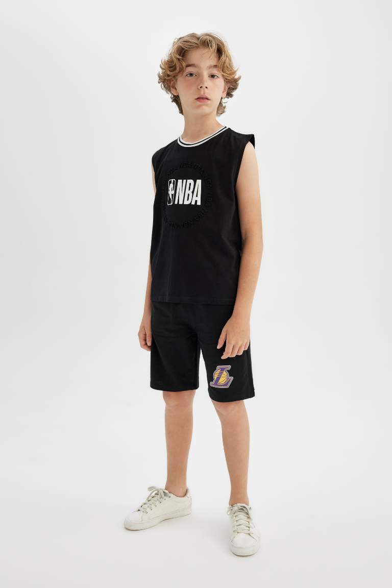 Boy Regular Fit NBA Licensed Tank Top