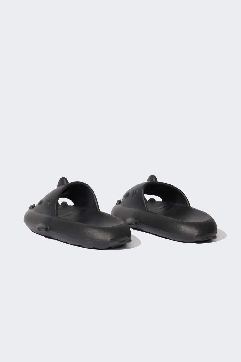 Boy High Sole Single Band Eva Slippers