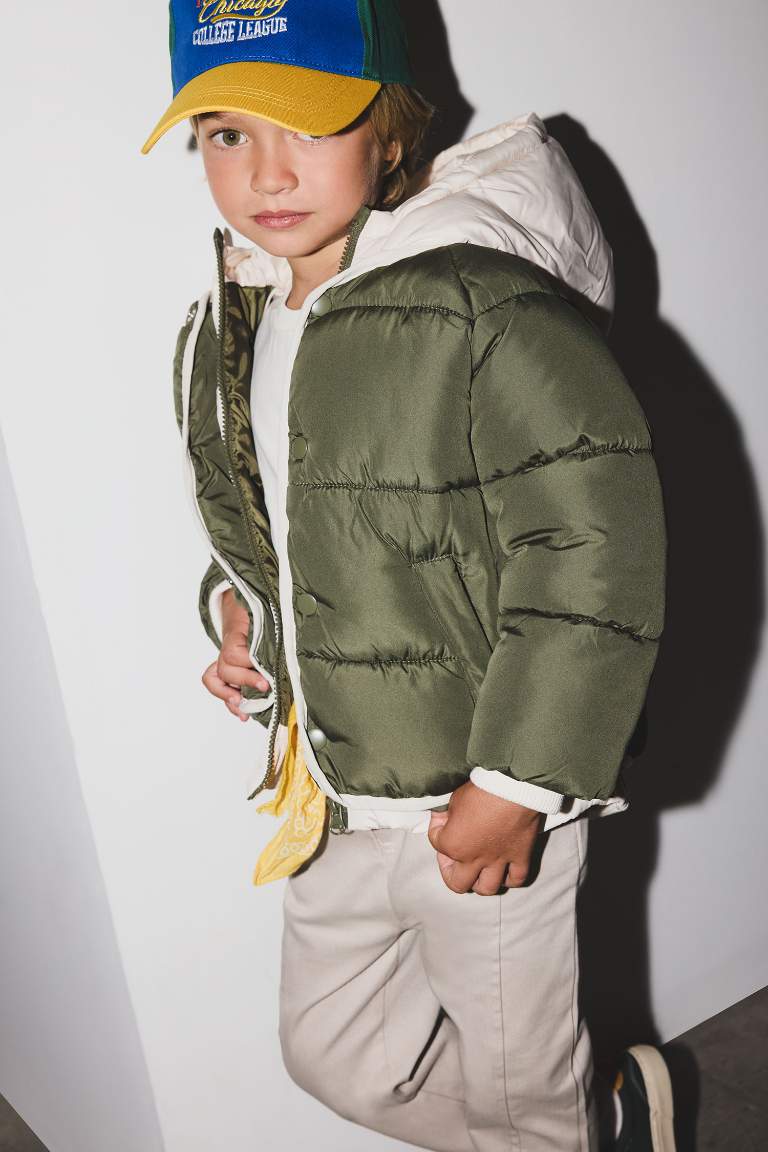 Baby Boy Waterproof Puffer Jacket