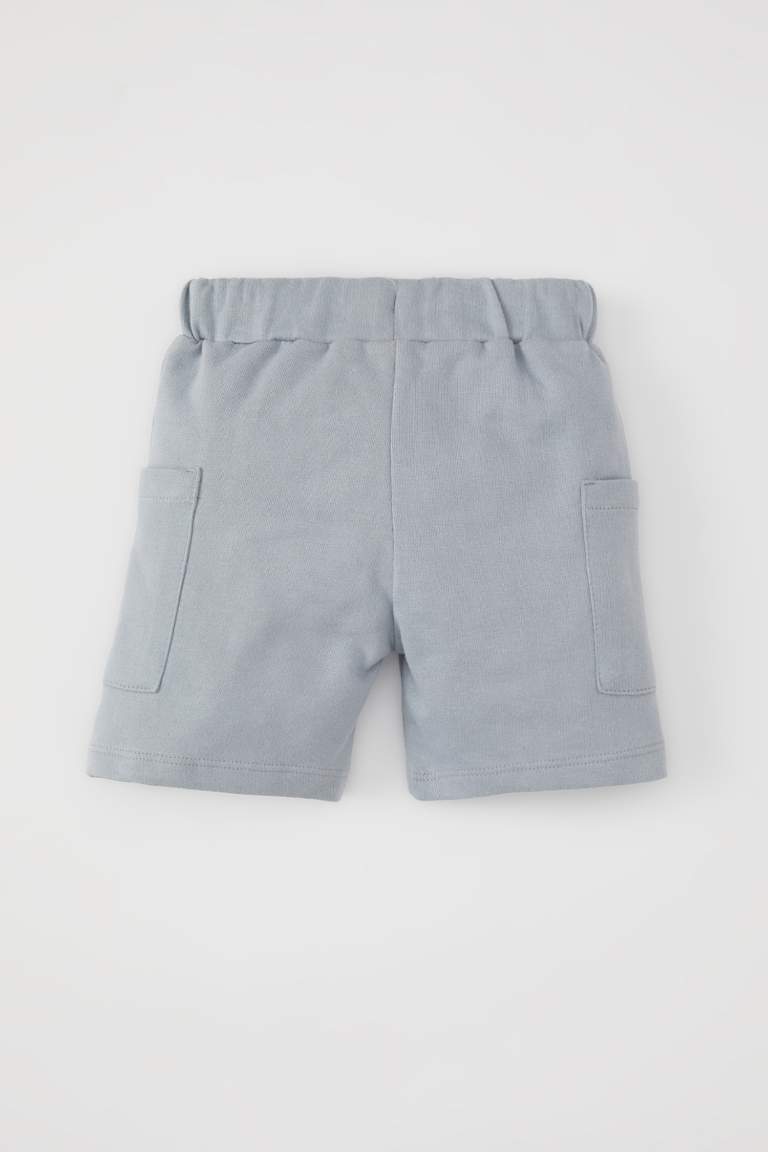 Baby Boy Regular Fit Lace Waist Shorts