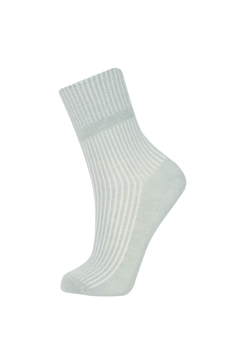 Boy 5 Piece Cotton Long Socks