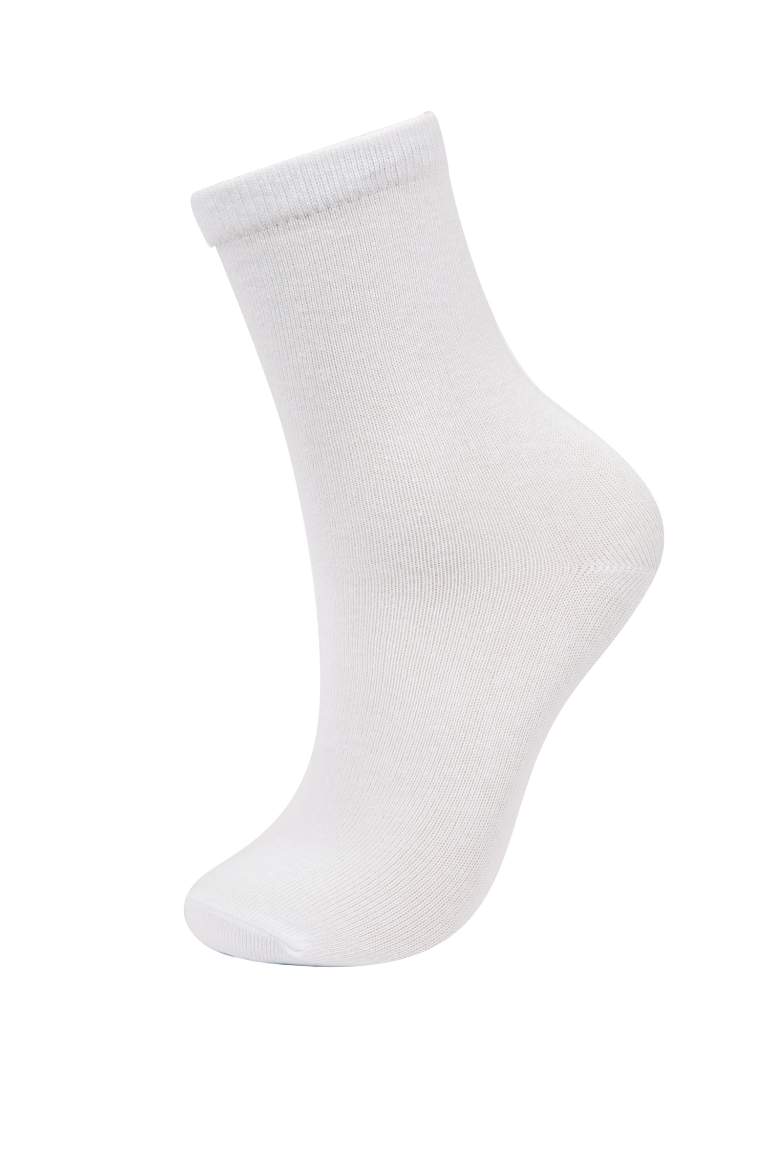 Boy 5 Piece Cotton Long Socks