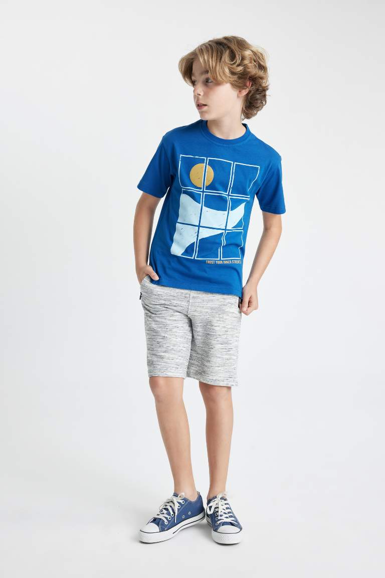 Boy Zipper Pocket Shorts