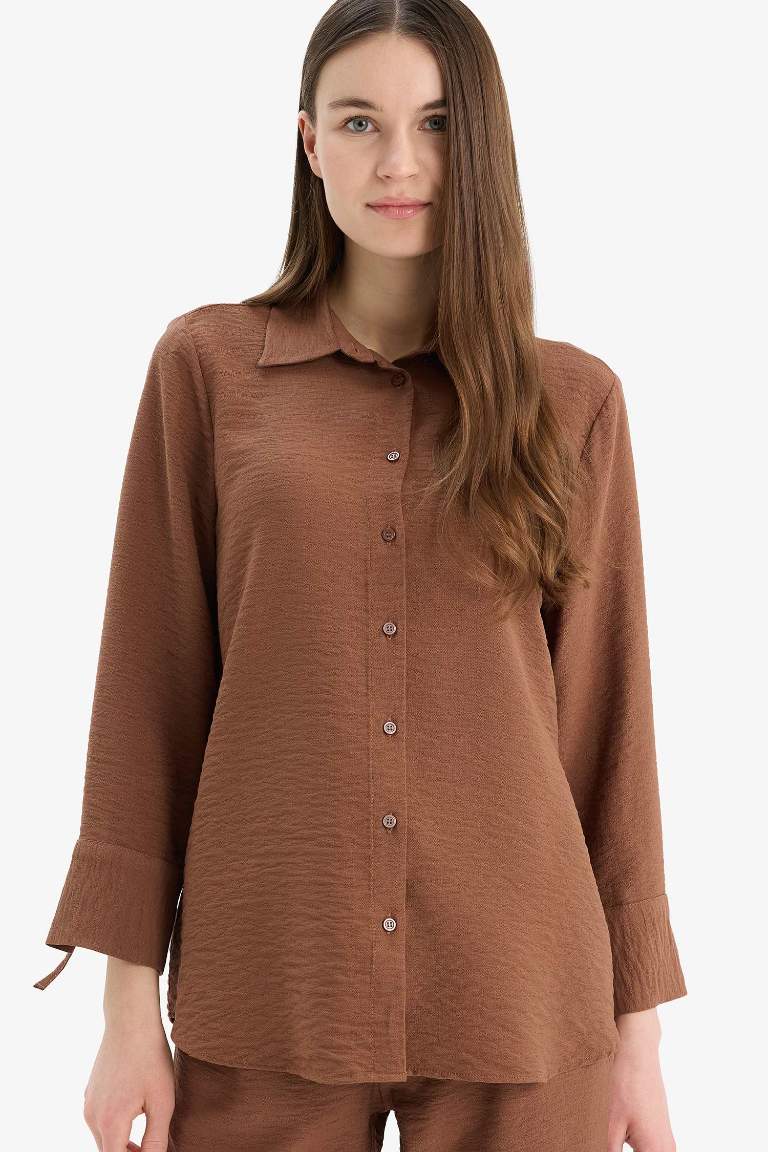 Regular Fit Basic Long Sleeve Shirt