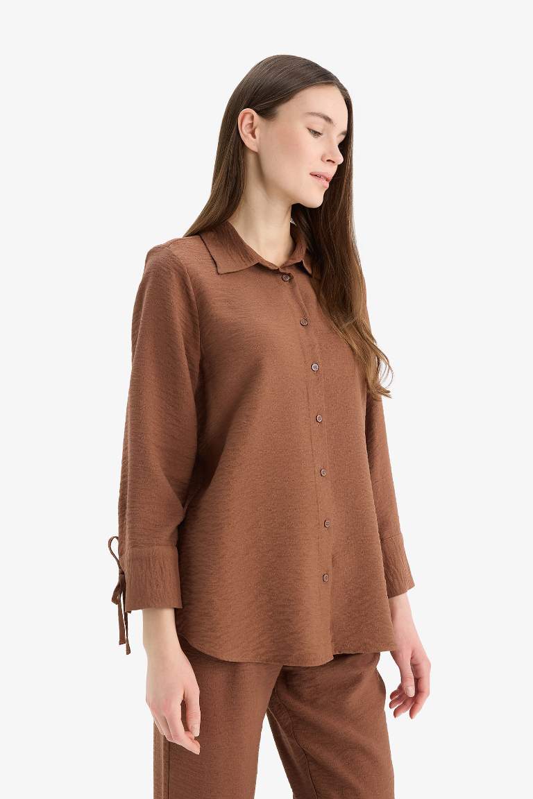 Regular Fit Basic Long Sleeve Shirt