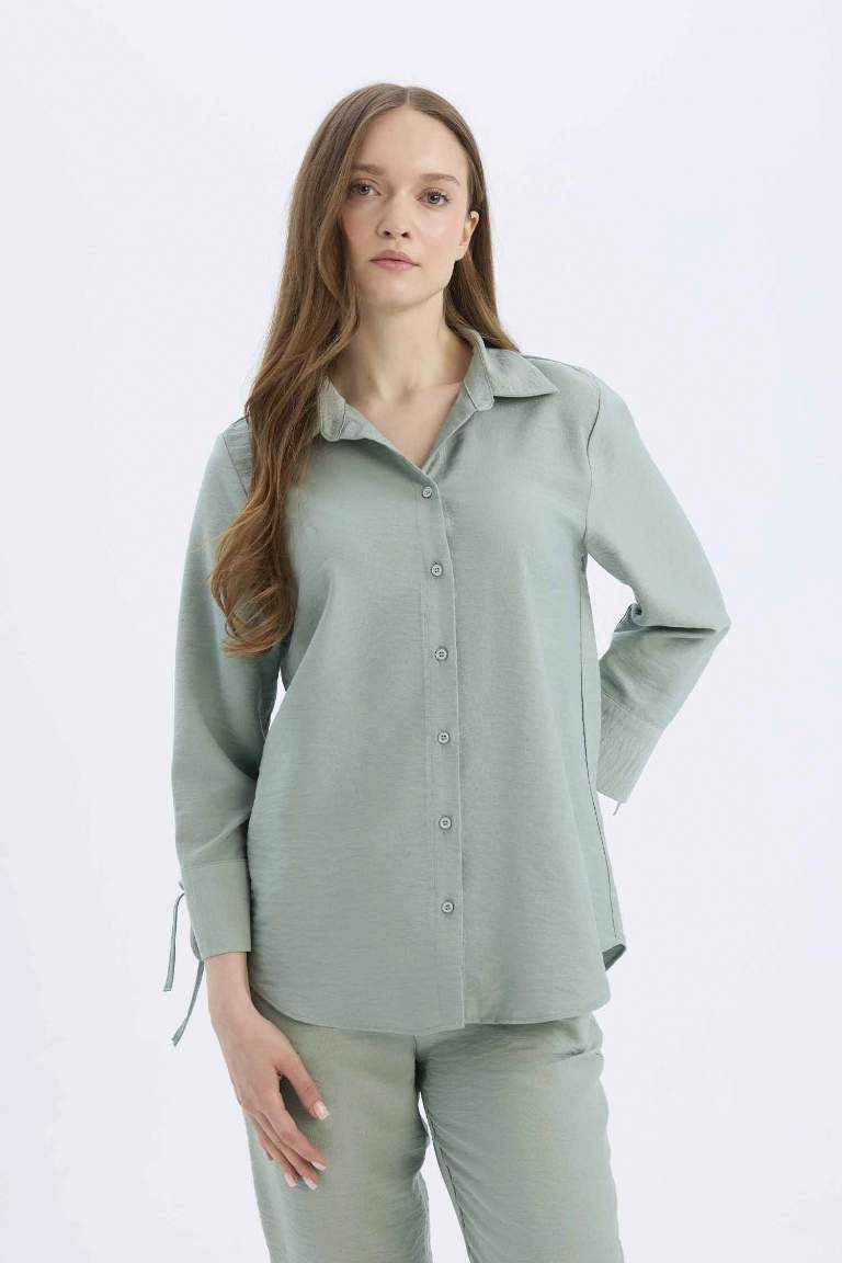 Regular Fit Basic Long Sleeve Shirt