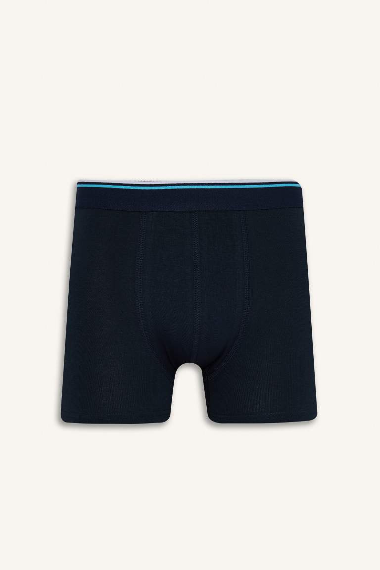 Regular Fit Baskılı 3'lü Boxer