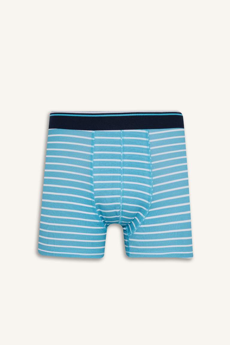 Regular Fit Baskılı 3'lü Boxer