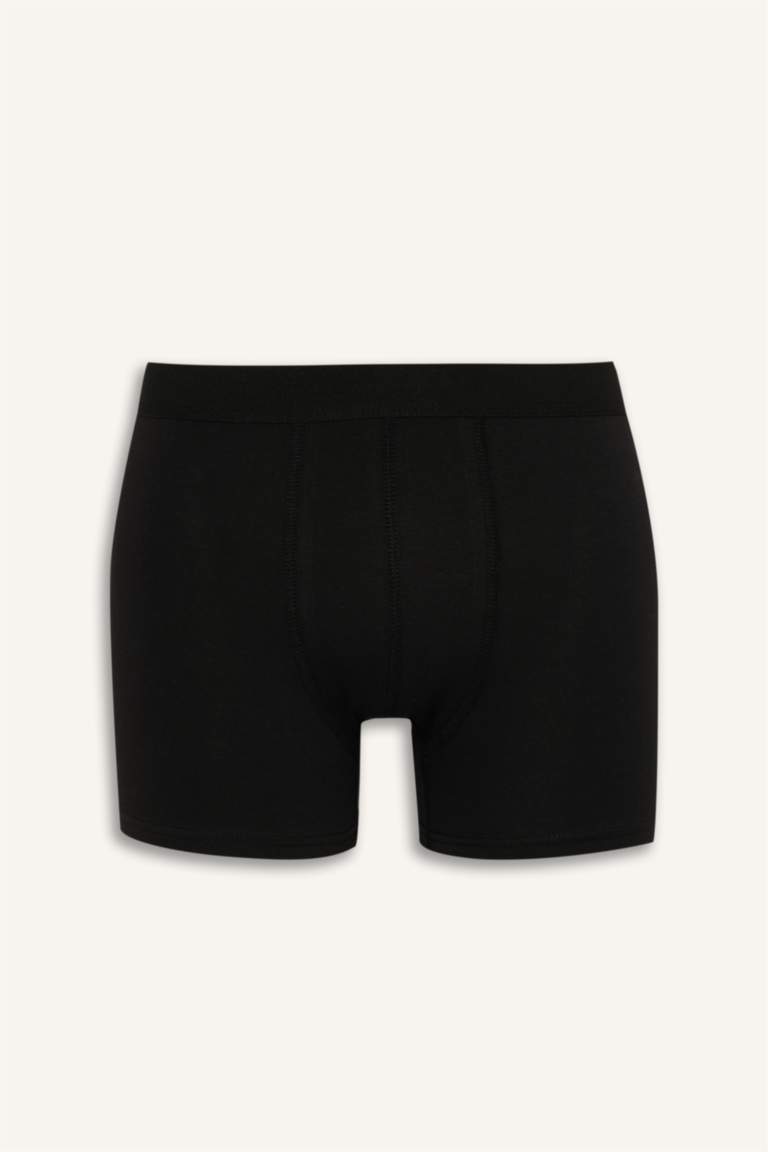 Regular Fit Şal Desenli 3'lü Boxer