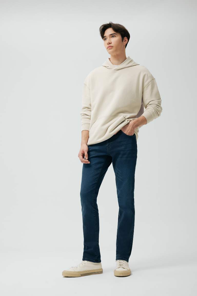 Jean Coupe slim à taille normale