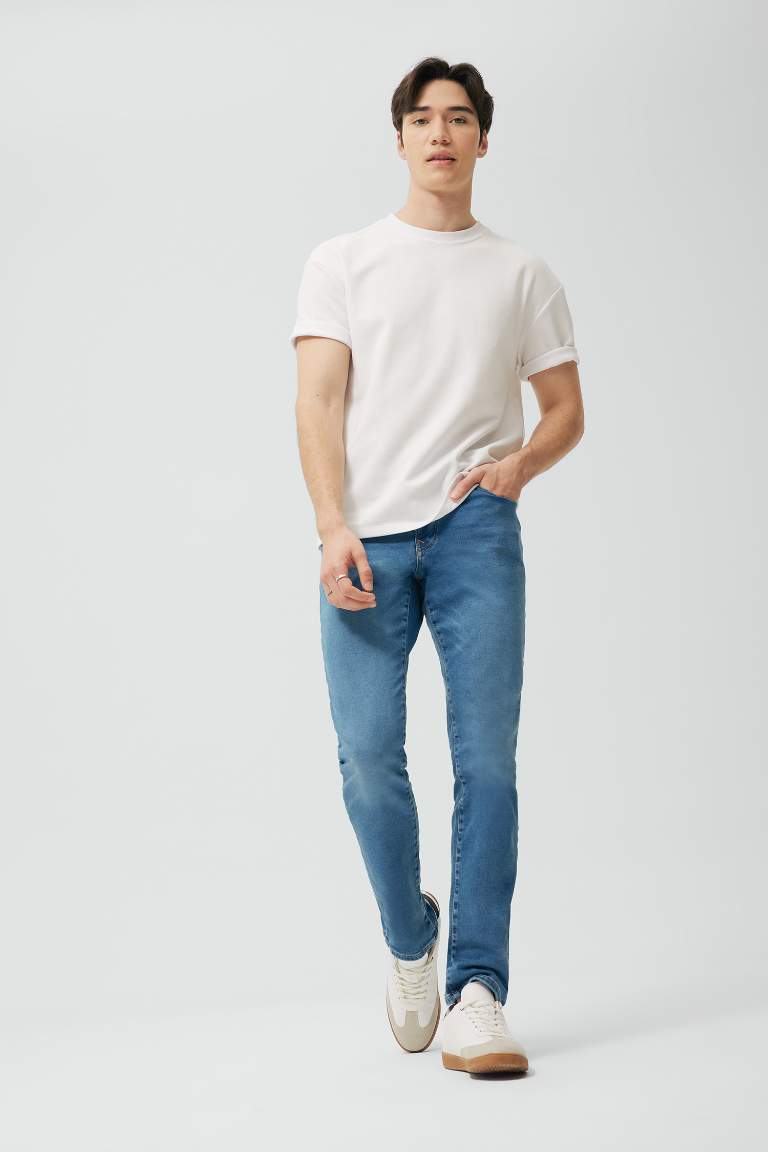 Jean Coupe slim à taille normale