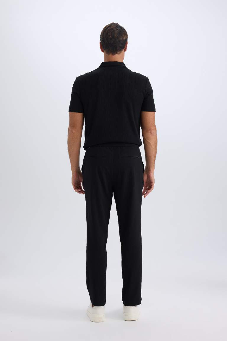 Relax Fit Regular Hem Trousers