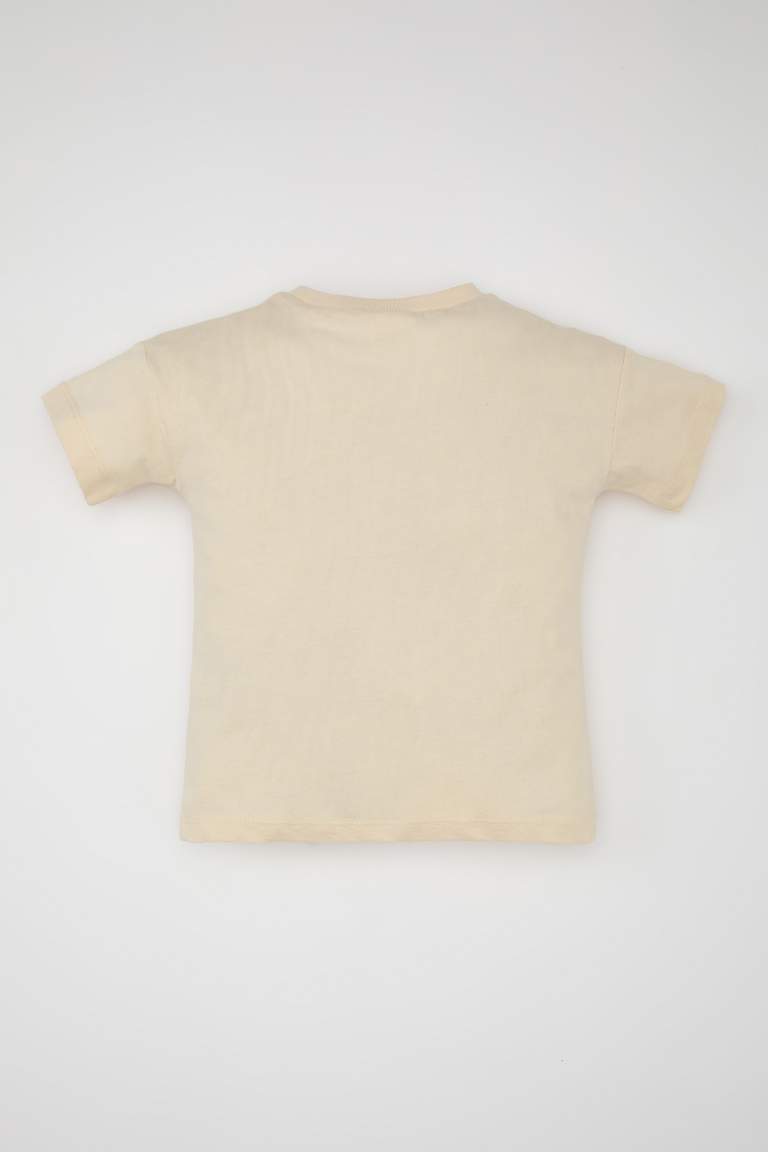 Baby Boy Crew Neck Printed T-Shirt