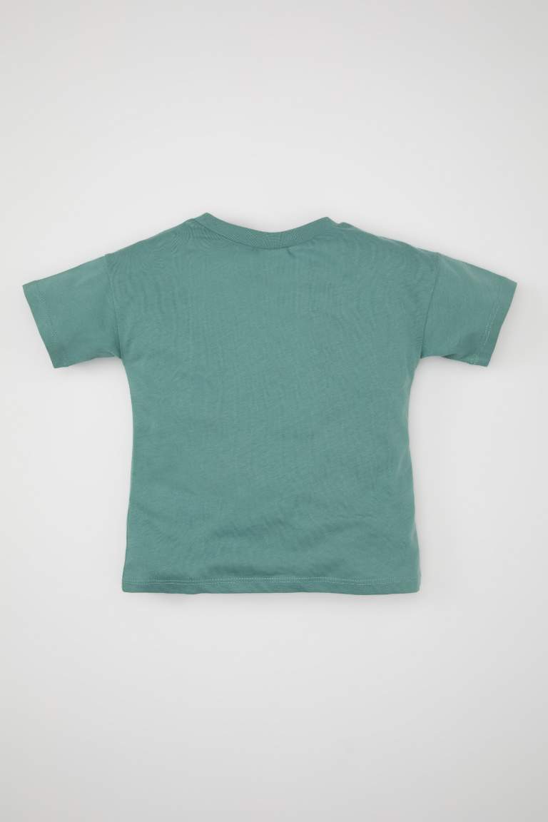 Baby Boy Crew Neck Printed T-Shirt