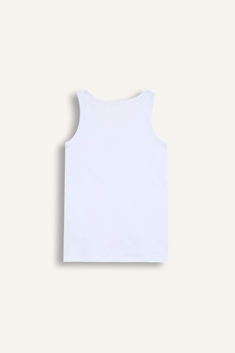 Boy 2 piece Regular Fit Cotton Tank Top