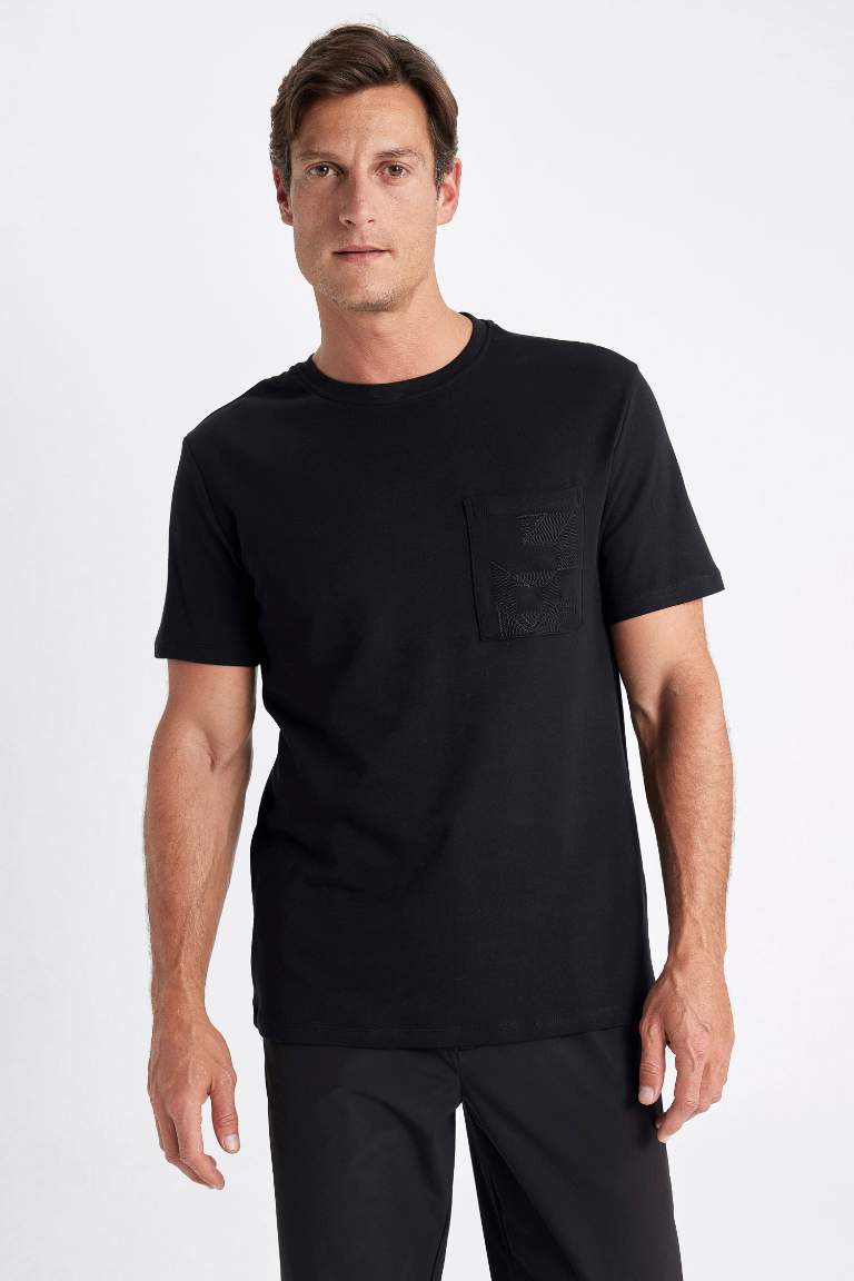 Regular Fit Crew Neck Short Sleeve T-Shirt