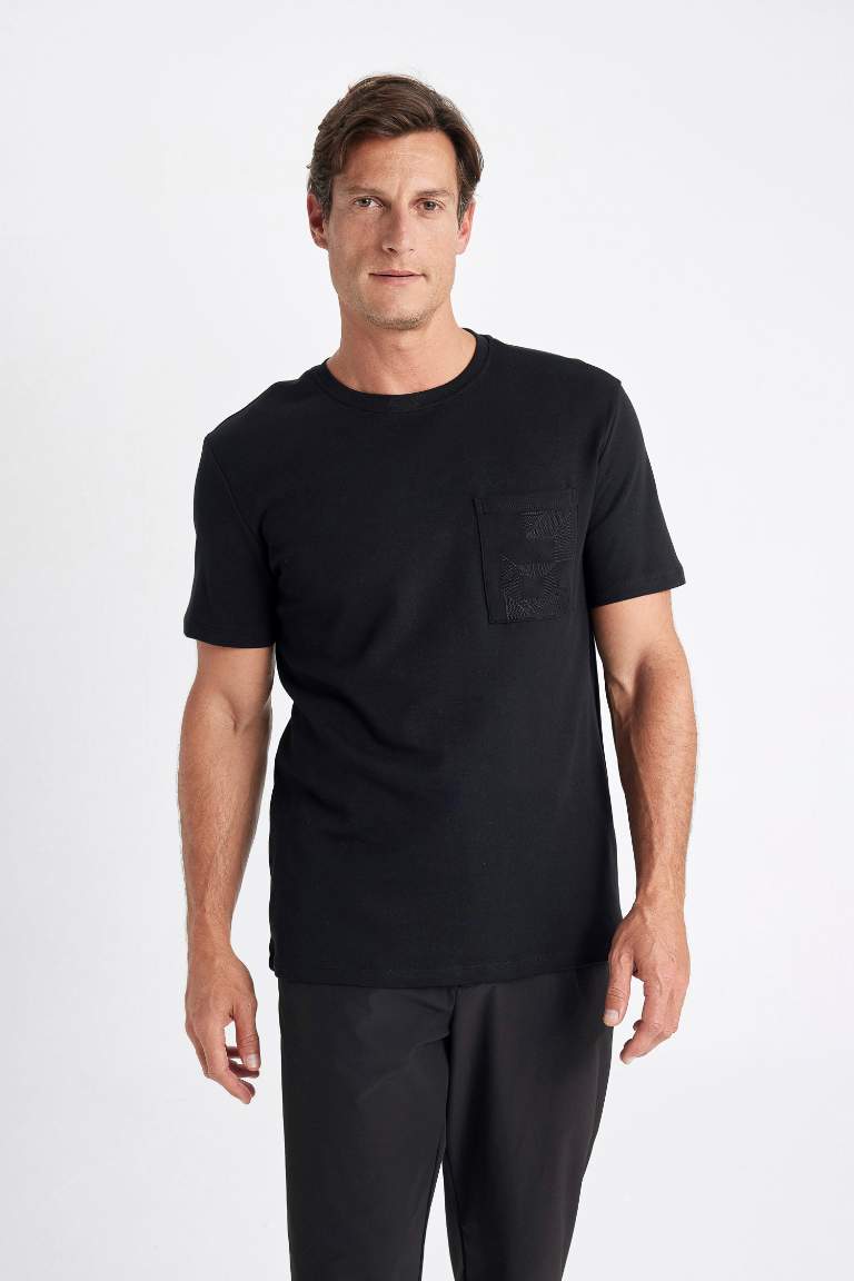 Regular Fit Crew Neck Short Sleeve T-Shirt