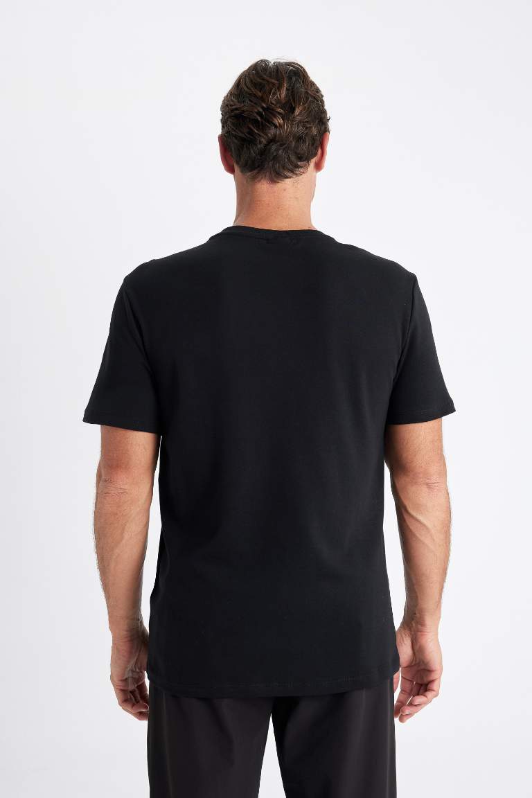 Regular Fit Crew Neck Short Sleeve T-Shirt