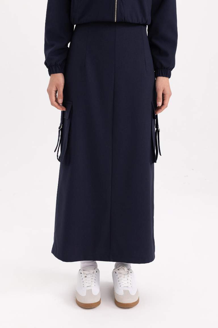 Cargo Maxi Skirt