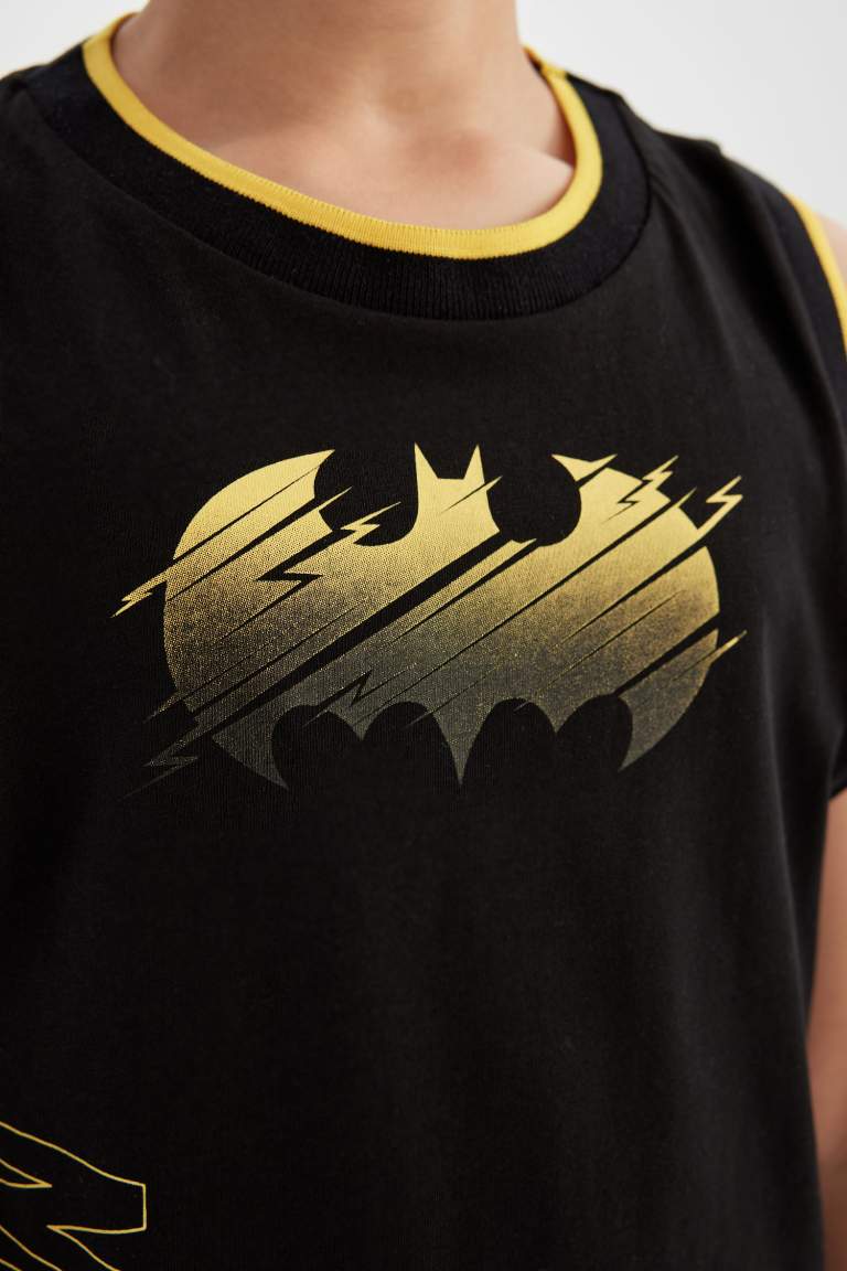 Boy Batman Crew Neck Sleeveless T-Shirt