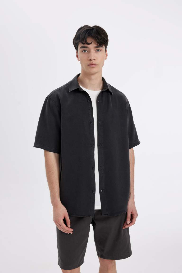 Chemise à manches courtes Coupe régulière