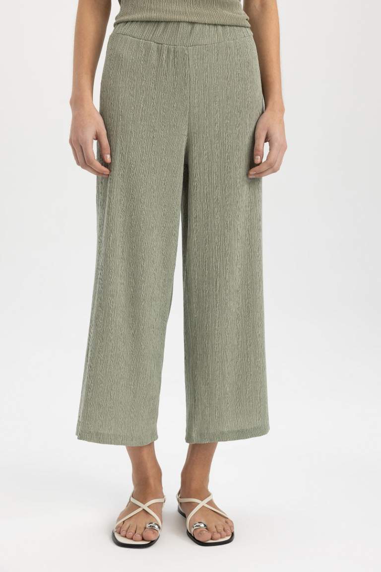 Брюки Wide Leg со средней талией