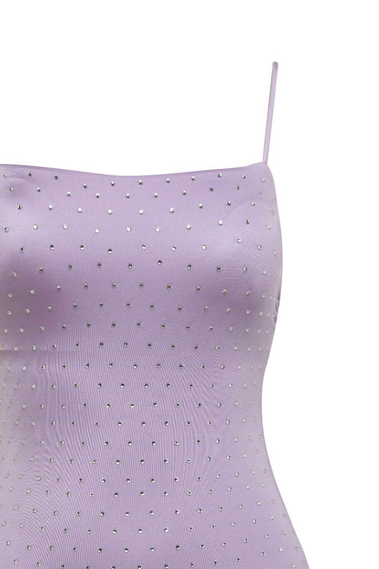 Maillot de Bain coupe régulière avec Fines Bretelles de Fall in Love