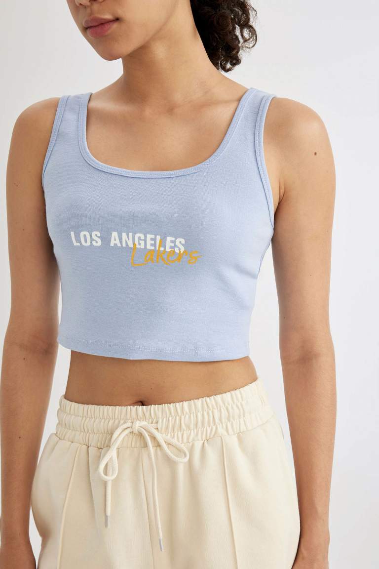 DeFactoFit NBA Los Angeles Lakers Crop Top