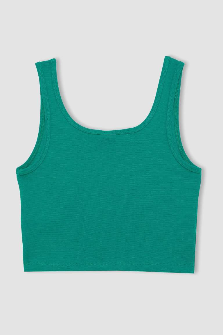 DeFactoFit NBA Boston Celtics Ribbed Crop Top