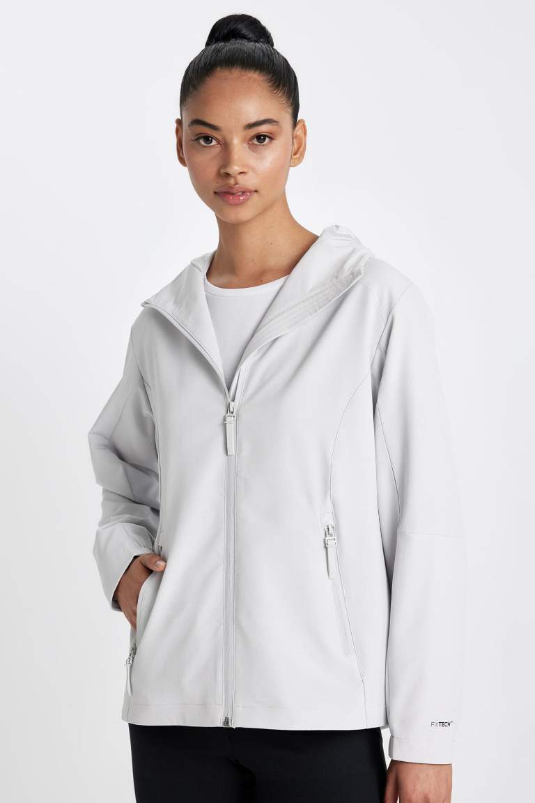 DeFactoFit Waterproof Hooded Raincoat