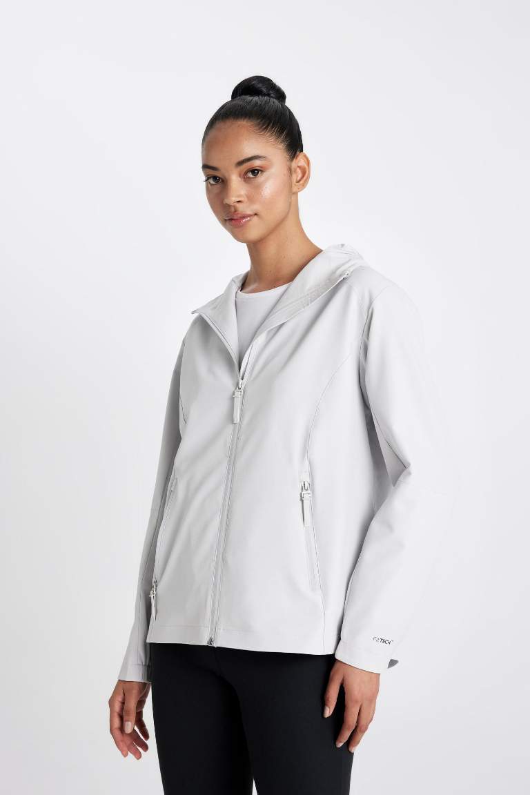 DeFactoFit Waterproof Hooded Raincoat