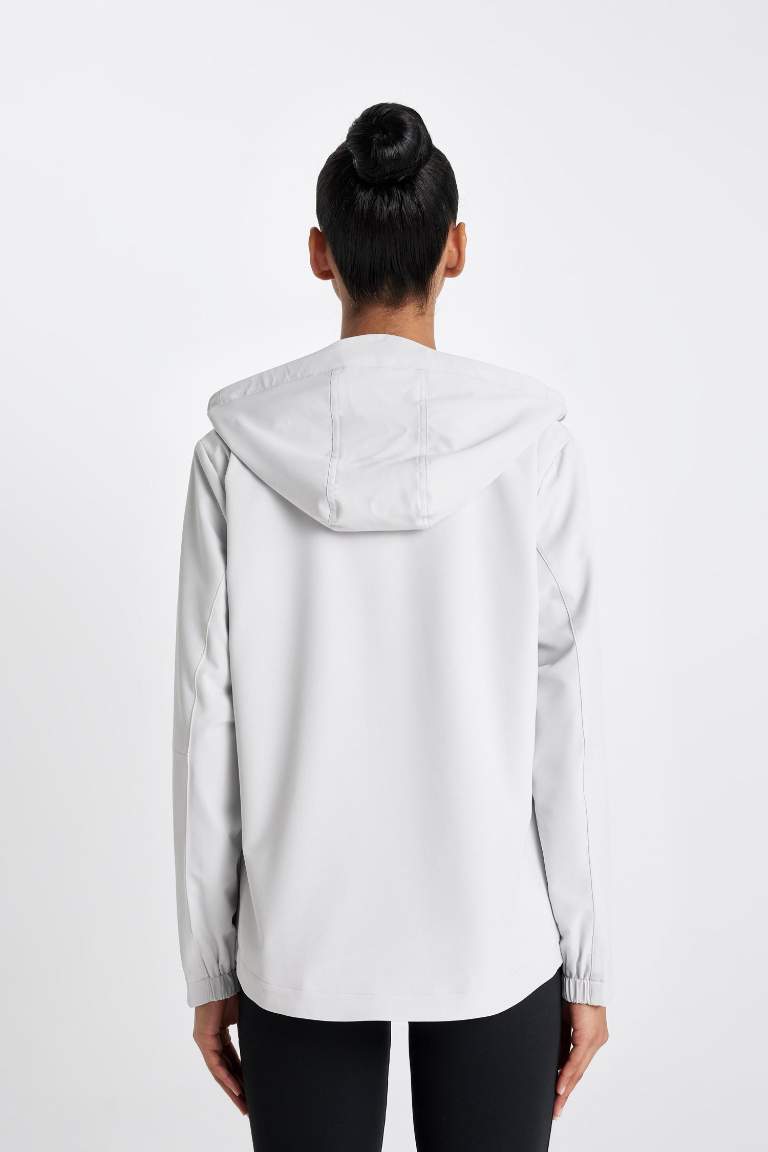 DeFactoFit Waterproof Hooded Raincoat