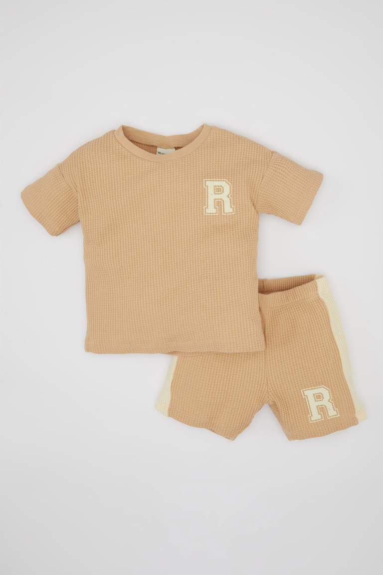 Baby Boy Waffle 2 Piece Set