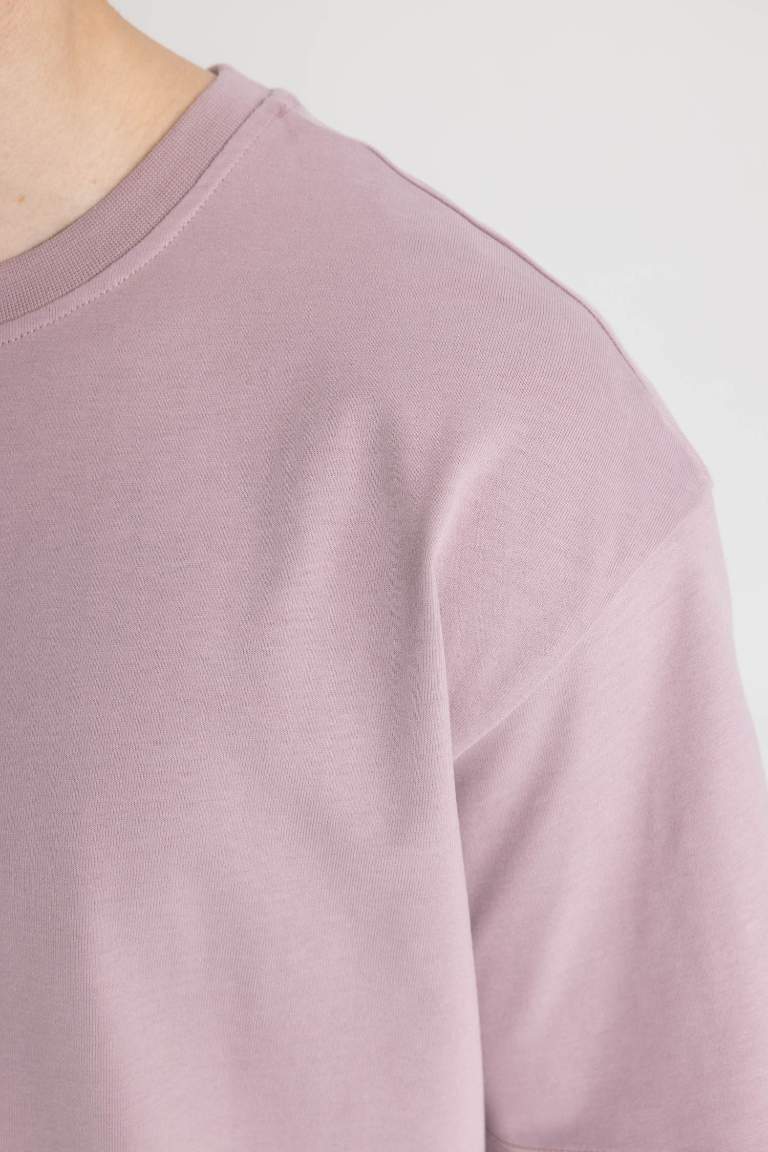 Boxy Fit Crew Neck T-Shirt